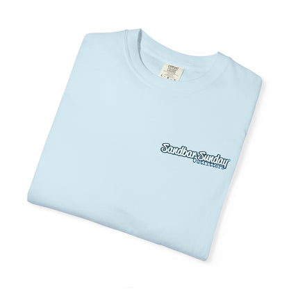 Sandbar Sunday T-Shirt — Customizable Beach Party Tee