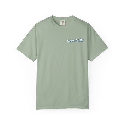 Sandbar Sunday T-Shirt — Customizable Beach Party Tee