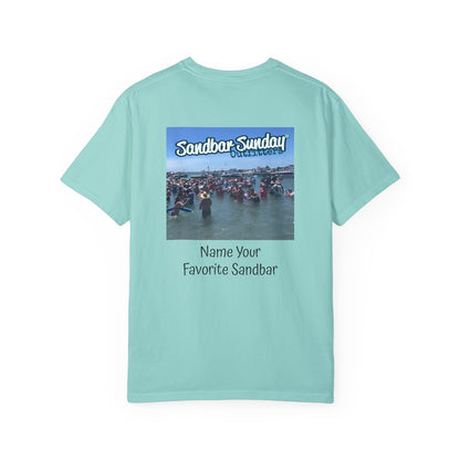 Sandbar Sunday T-Shirt — Customizable Beach Party Tee