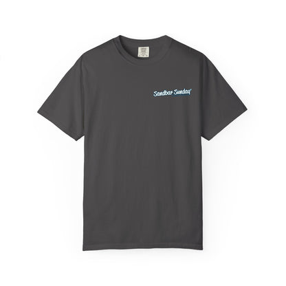 Sandbar Sunday T-Shirt — Customizable Beach Party Tee