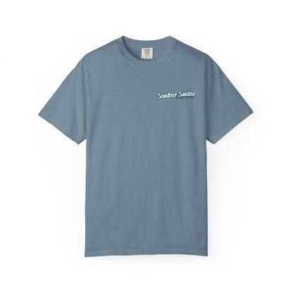 Sandbar Sunday T-Shirt — Customizable Beach Party Tee