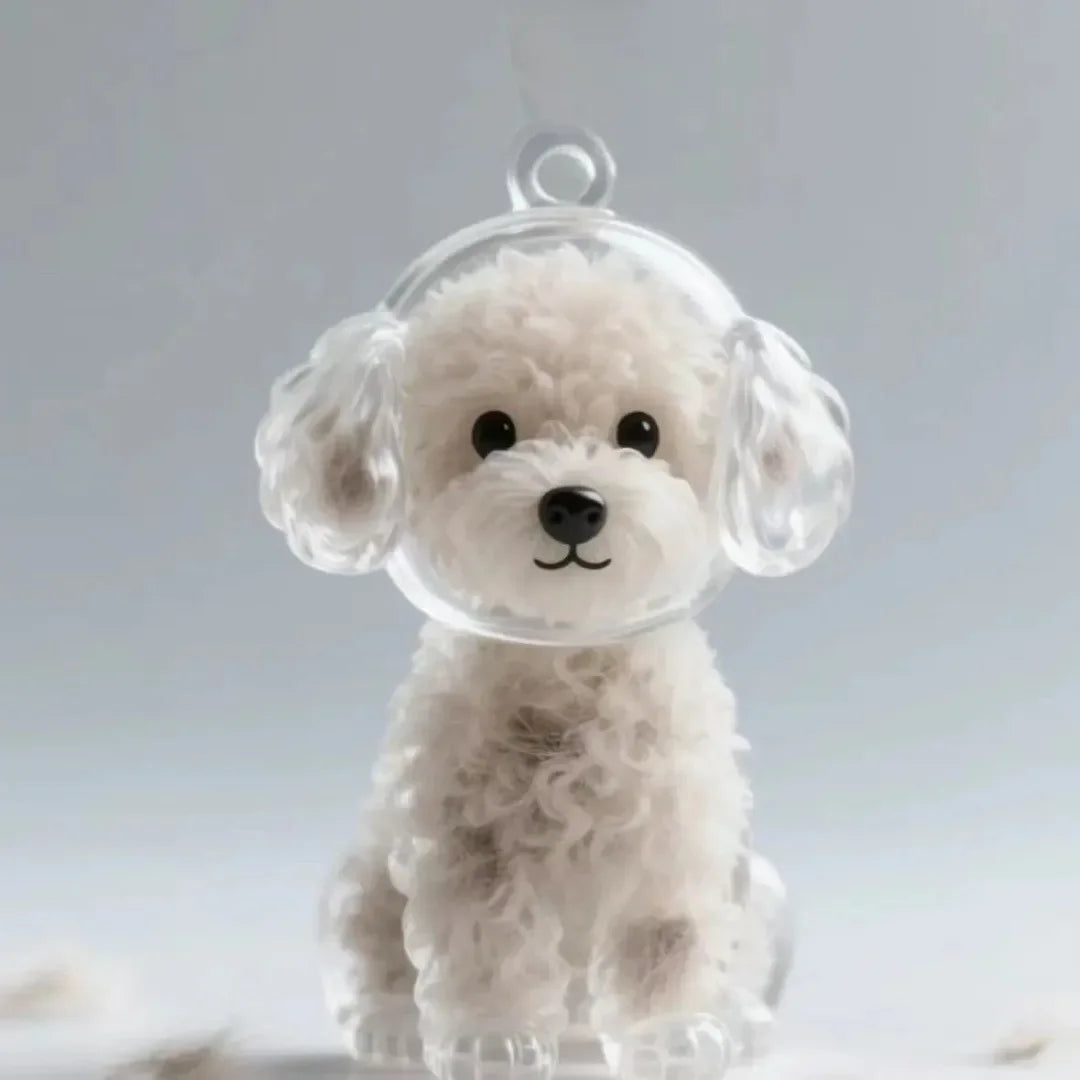 Pet Hair Keychain