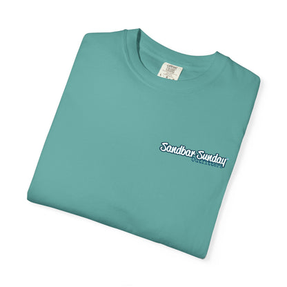 Sandbar Sunday T-Shirt — Customizable Beach Party Tee