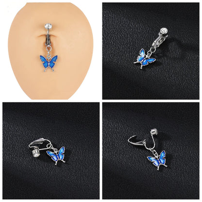 Clip-On Belly Button Piercing