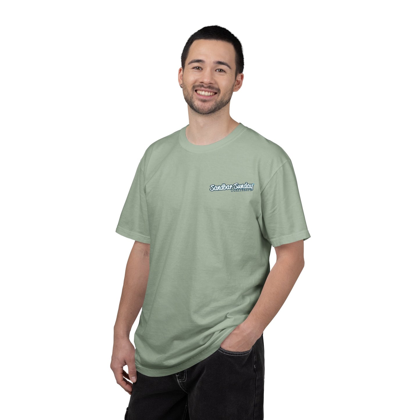 Sandbar Sunday T-Shirt — Customizable Beach Party Tee