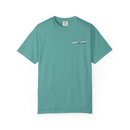 Sandbar Sunday T-Shirt — Customizable Beach Party Tee